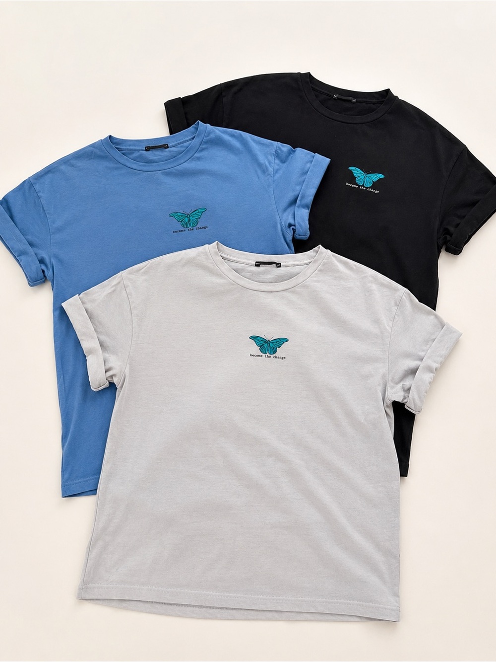 4pc oversized t shirt set